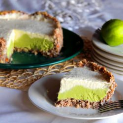 Lime Avocado and Yoghurt Cake