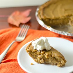 Tofu Pumpkin Pie