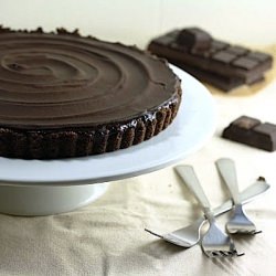 Triple Chocolate Truffle Tart