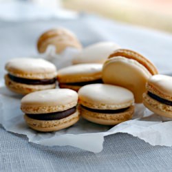 Macarons with Chocolate & Sea-Salt