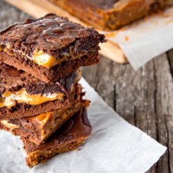 Dulce de Leche Brownies