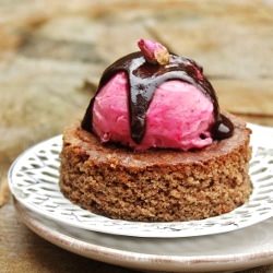 Chocolate and Rose Cake