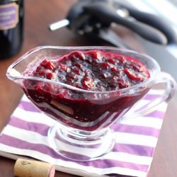 Mulled Wine Cranberry Sauce