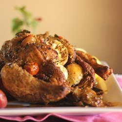Indian Stuffed Chicken