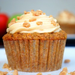 Caramel Apple Cupcakes