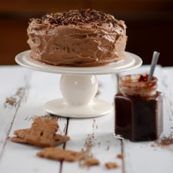 Lemon Speculoos Layer Cake