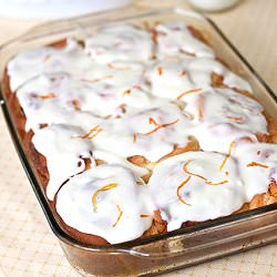 Orange Sweet Rolls