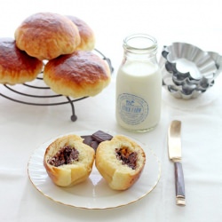 Chocolate Nutella Brioches