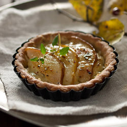 Pear and Cheddar Tarts