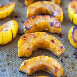Cinnamon Ginger Delicata Squash