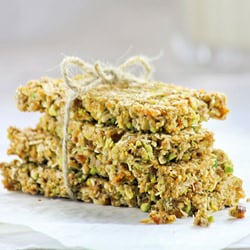 Bars with Apricots, Pistachios