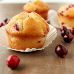Cranberry Banana Muffins