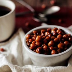Maple Roasted Chickpeas