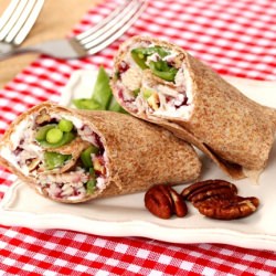 Turkey Cranberry Cream Cheese Wrap