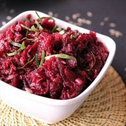 Beetroot Poriyal