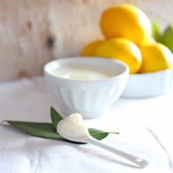 Meyer Lemon and Bay Posset