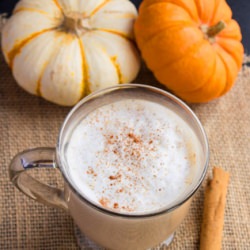 Pumpkin Pie Spiced Chai Latte