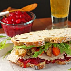 Thanksgiving Leftover Sandwich