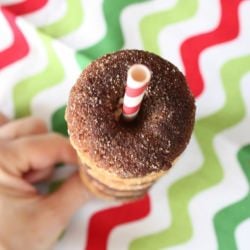 Eggnog Baked Donuts