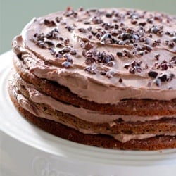 Banana and Chocolate Cake