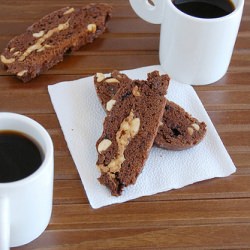 Chocolate Peanut Butter Biscotti