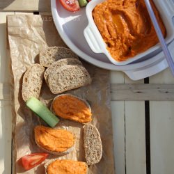 Roasted Red Pepper Hummus