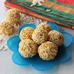 Puffed Rice Balls / Pori Urundai