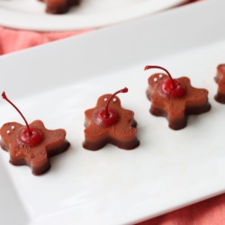 Gingerbread Men Jello Shots