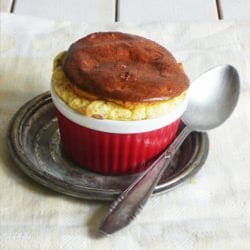 Triple Cheese Souffle