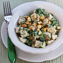 Leftover Turkey Indian-Spice Salad