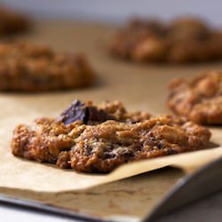 Salty Peanut Cookies