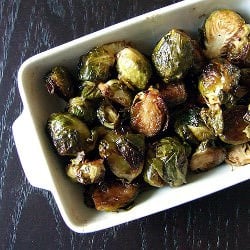 Maple Dijon Brussels Sprouts