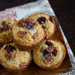 Cranberry Oatmeal Muffins