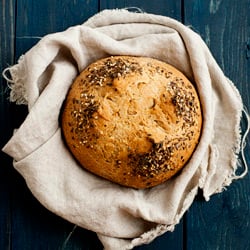 Whole Grain No-Knead Bread