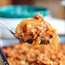 The Best Apple Crisp Ever