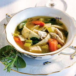 Chicken and Parsley Noodle Soup