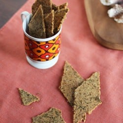 Rosemary Whole Grain Crackers