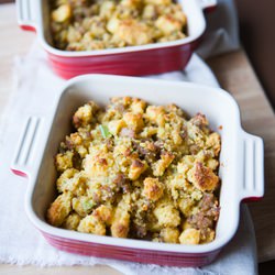 Sage Cornbread Stuffing