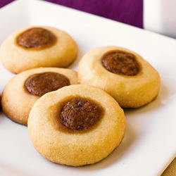 Biscoff Thumbprint Cookies