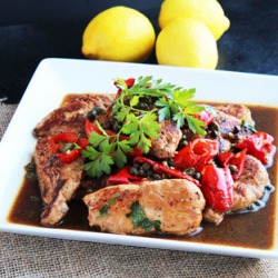 Spicy Turkey Piccata