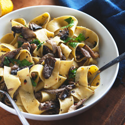 Pappardelle with Wild Mushrooms