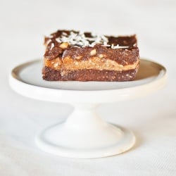 Chocolate, Banana, Coconut Slice