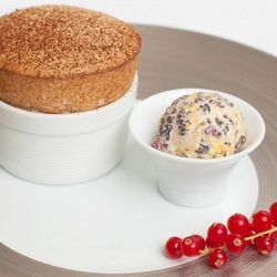 Dark Chocolate Soufflé