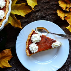 Homemade Pumpkin Pie