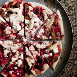 Thanksgiving Leftover Pizza