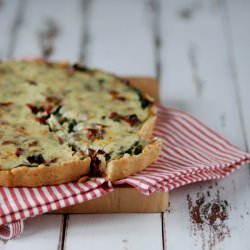 Spinach and Sundried Tomato Tart