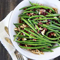 Garlic Bacon Green Beans