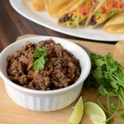 Crock Pot Steak Carnitas