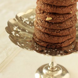 Salted Dark Chocolate Cookies