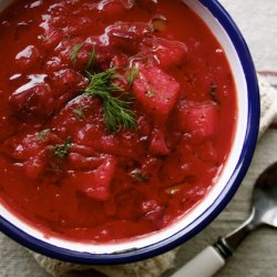 Brighth & Lively Beet Borscht